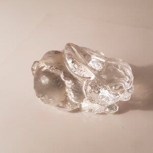 goebel crystal bunny figurine 1979